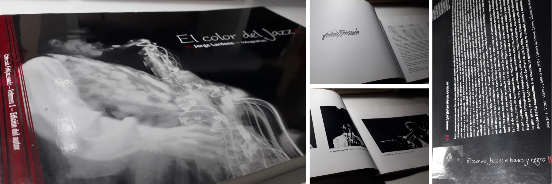 Diseño editorial Libro El Color del Jazz
